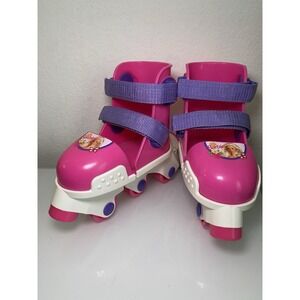 Vintage 1996 Barbie Inline Adjustable Roller Blades Fisher Price Pink Purple 90s